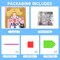 Cute 5D Diamond Art Kits with Wooden Frame, Kawaii DIY Painting Art for Adults Kids, Diamond Arts and Crafts Sets, Big Gem Full Drill Diamond Dots for Women (Moon)